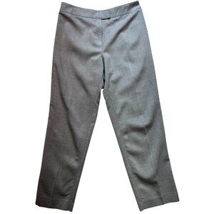 Trousers Etc. Women's Career Office Dress Pants Straight Leg Size 14 Gray